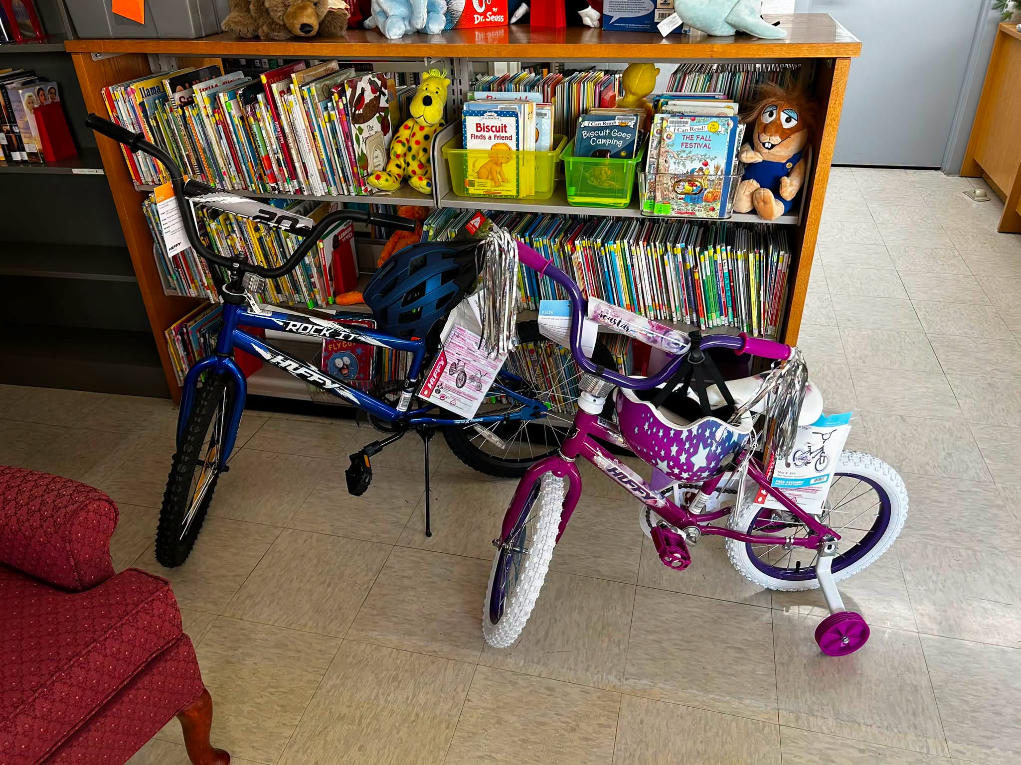 Summer Reading Program bikes